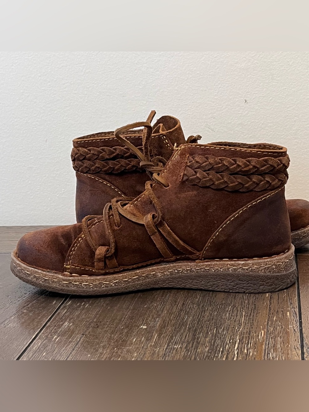 Born Temple II Glazed Ginger Ankle Boots Womens 6.5 - Picture 5 of 10